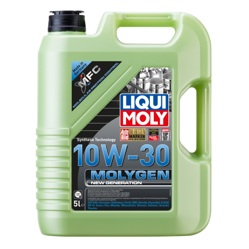 НС-синтетическое моторное масло Molygen New Generation 10W-30 - 5 л