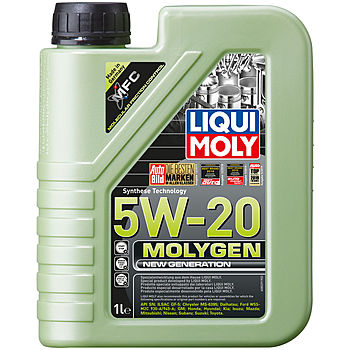 НС-синтетическое моторное масло Molygen New Generation 5W-20 - 1 л