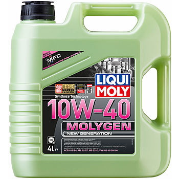НС-синтетическое моторное масло Molygen New Generation 10W-40 - 4 л